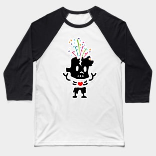 firecracker zombie boy Baseball T-Shirt